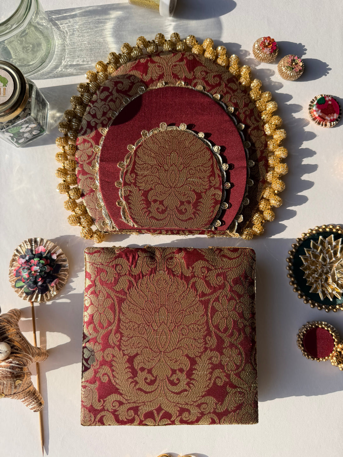 Ishita Detachable Custom Sihasan | Heritage