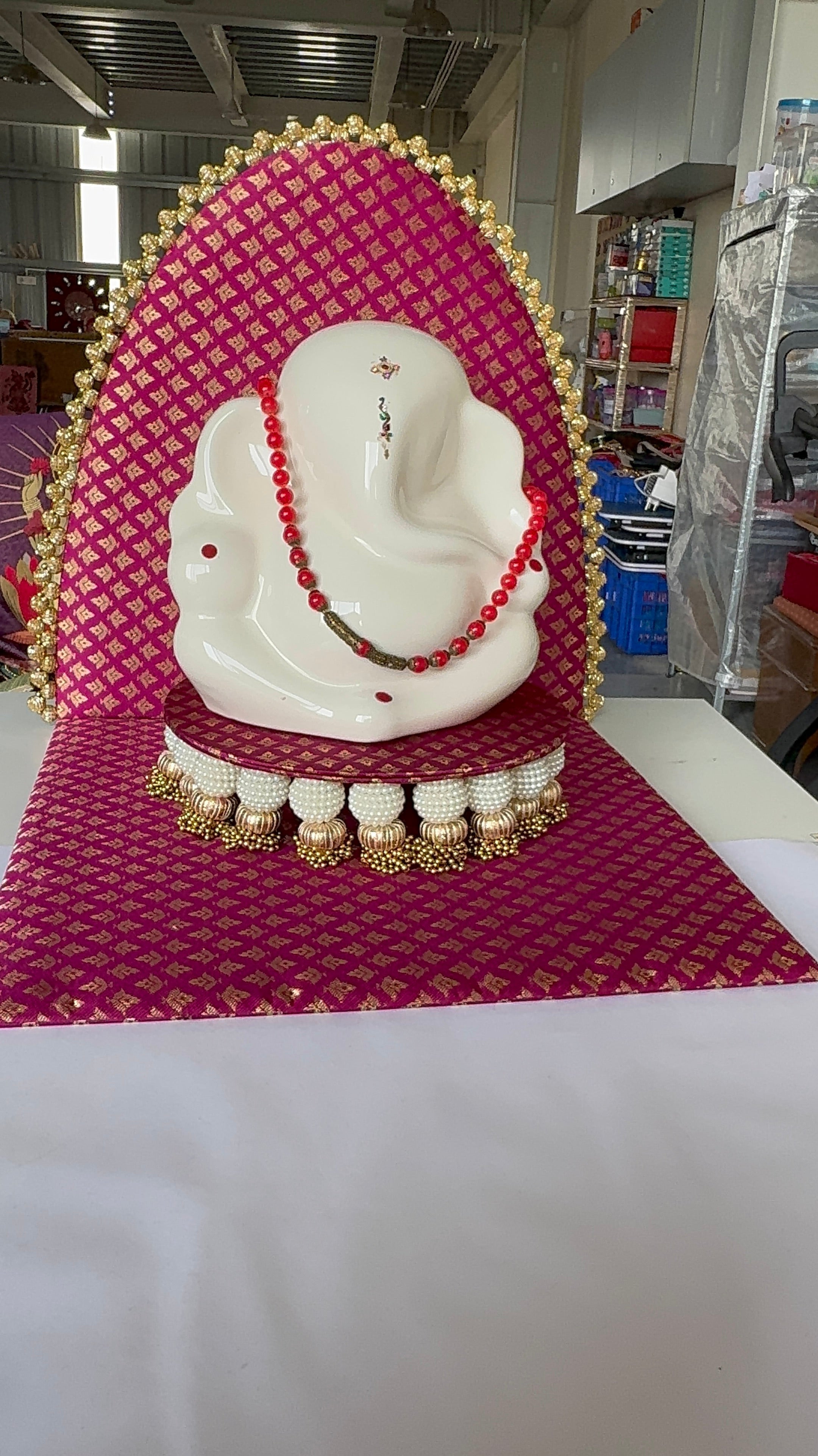 Anantya Ganpati Backdrop