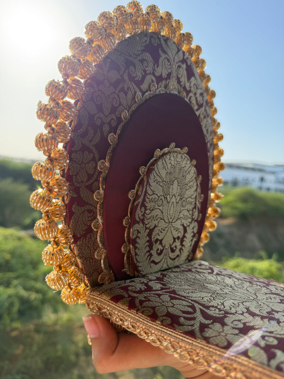 Ishita Detachable Custom Sihasan | Heritage