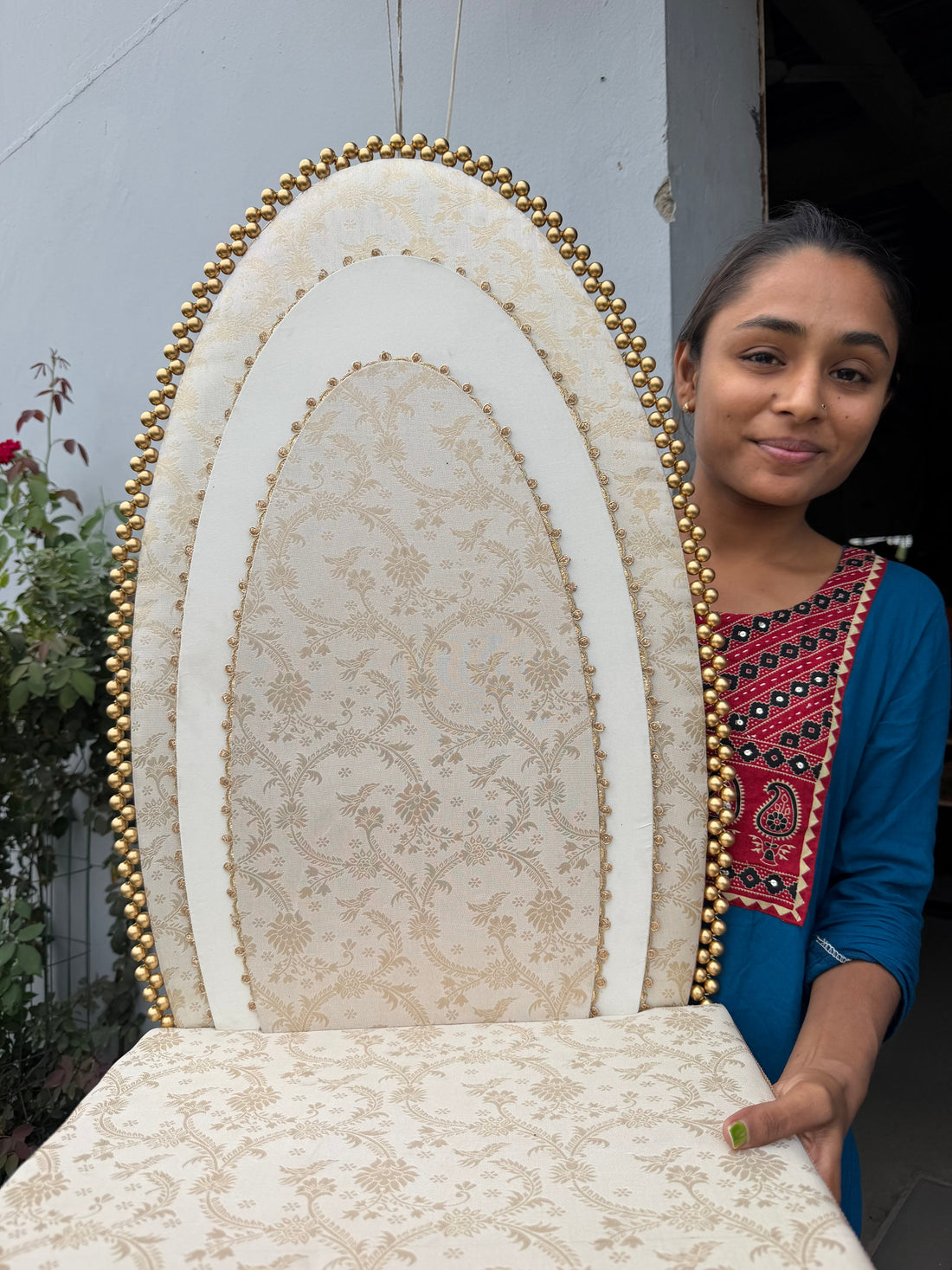 Shwet Kanak Modular 2 Feet Idol Sinhasan | Classic