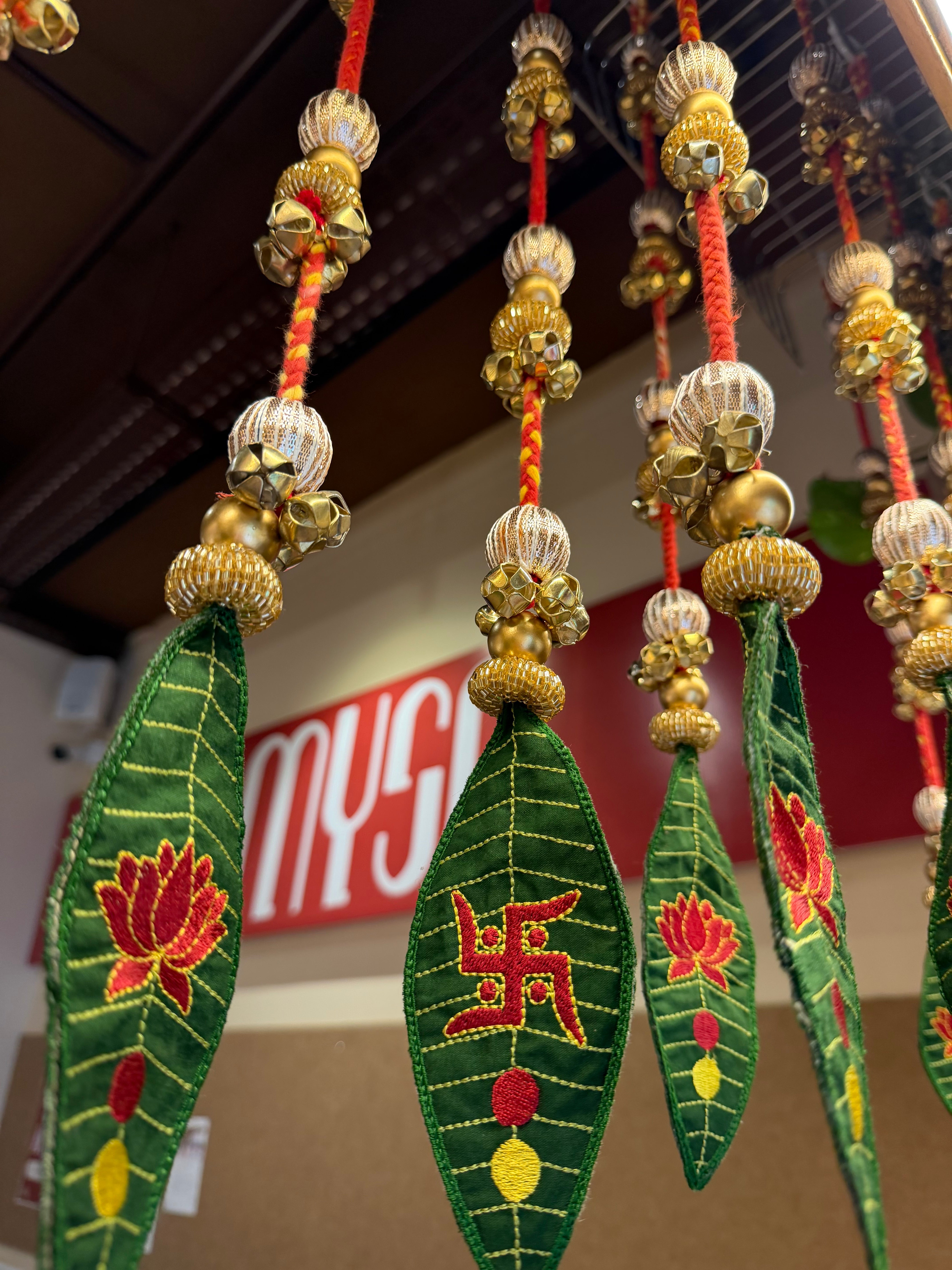 Mango Leaf Hangings - Set of 2