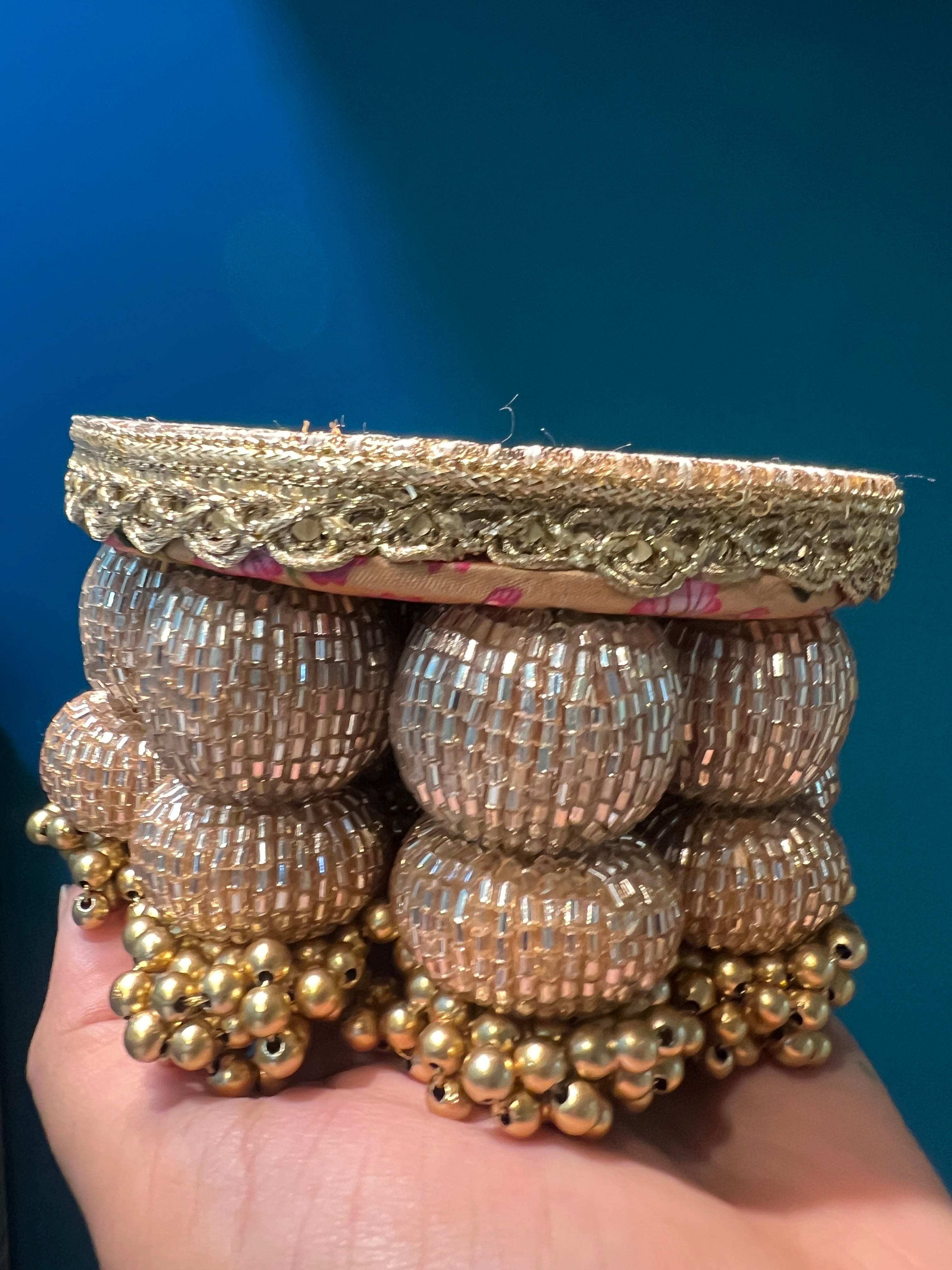 Mirror Shirror + OG Inflorescence Divine Pichwai Mini Dangler Platter