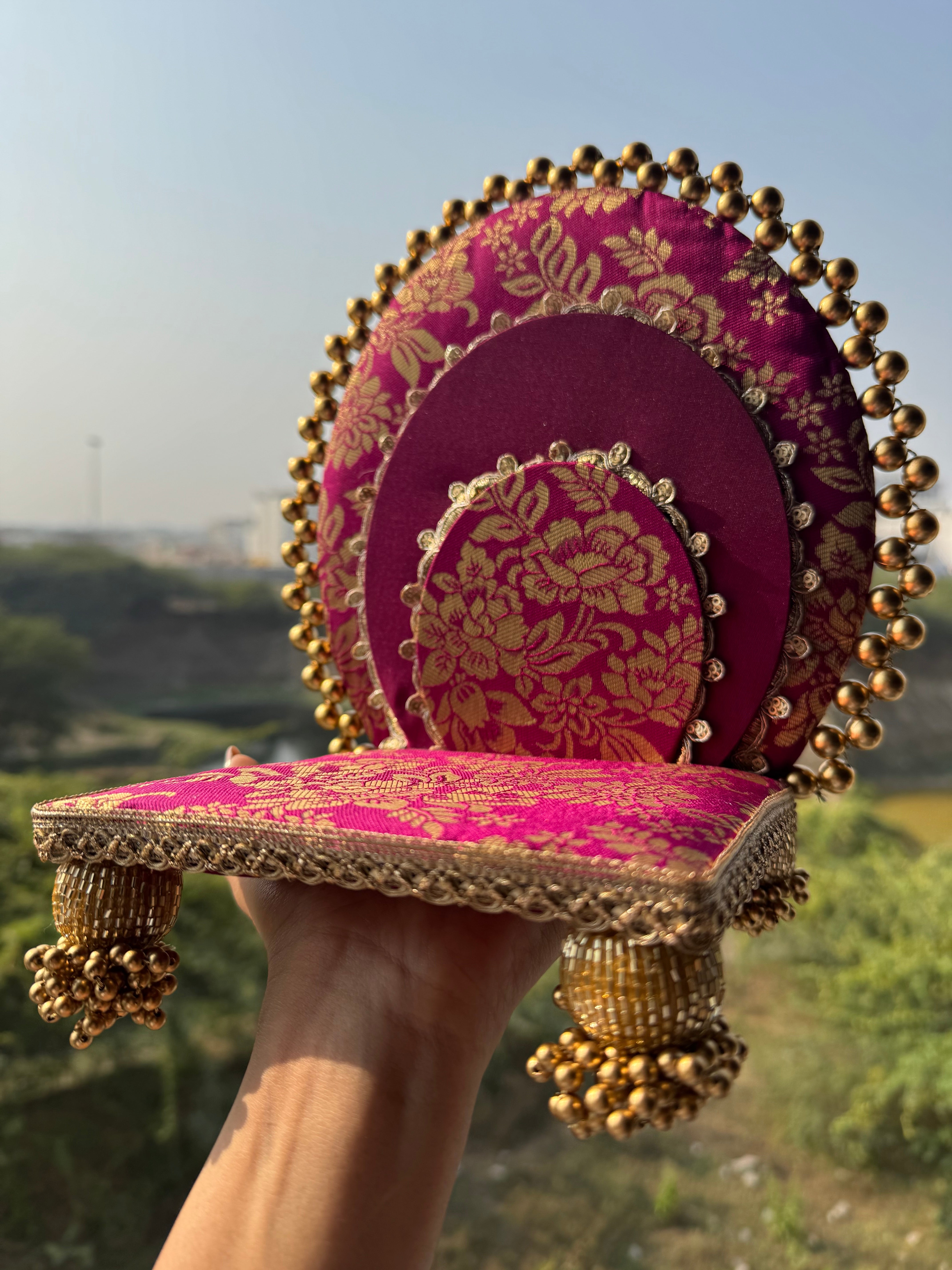 Pushp Kunj Sinhasan - Custom