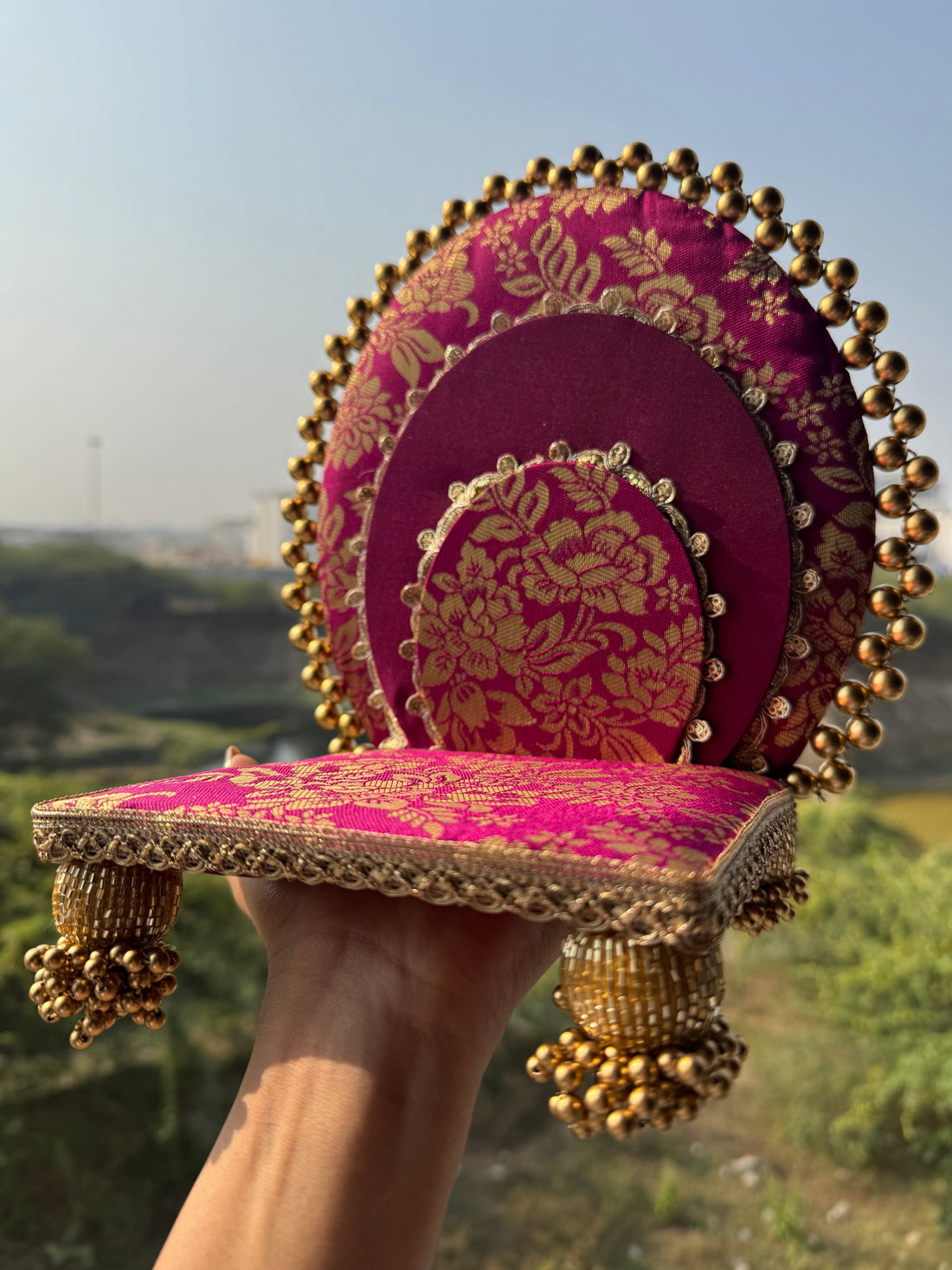 Pushp Kunj Sinhasan - Custom