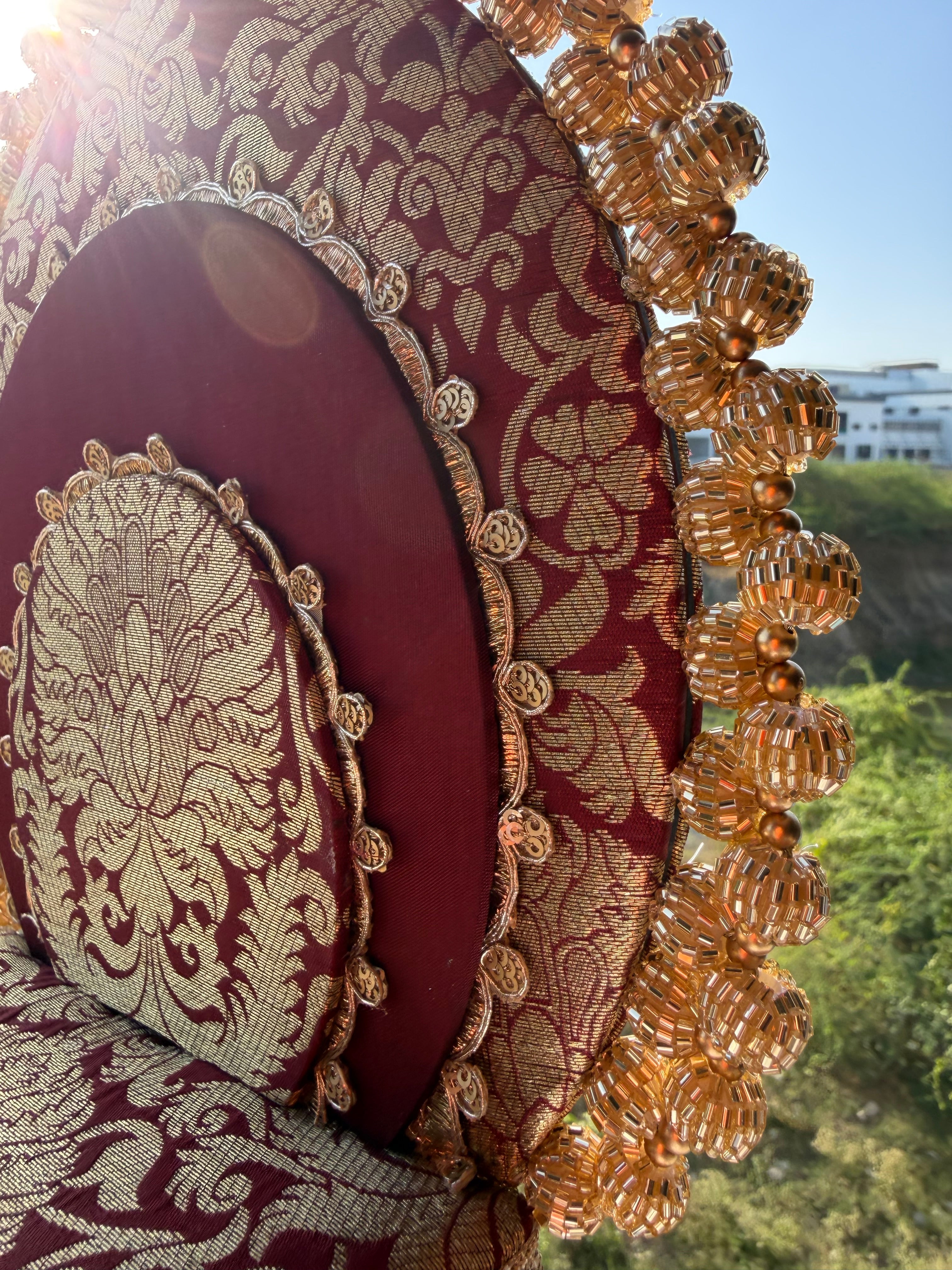 Ishita Detachable Custom Sihasan | Heritage