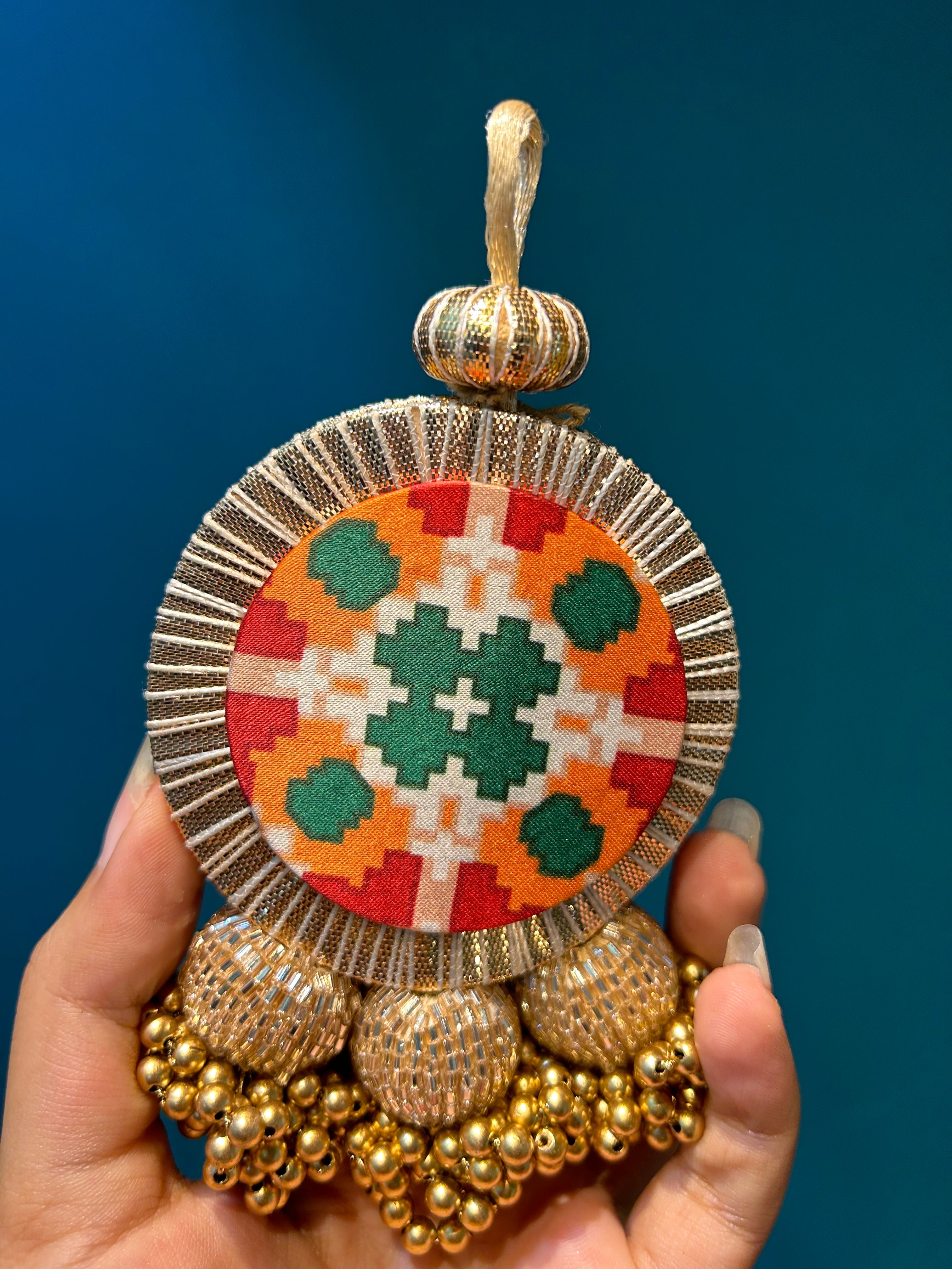Haldi Wala Peela OM Hanging