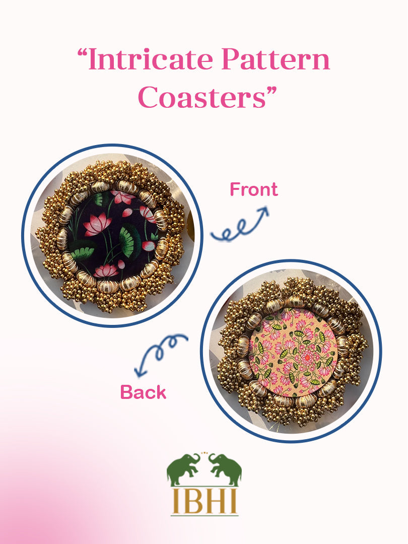Classic Mini Pallet : Pink Colloquial Dvine Pichwai + OG Infloresence Divine Pichwai