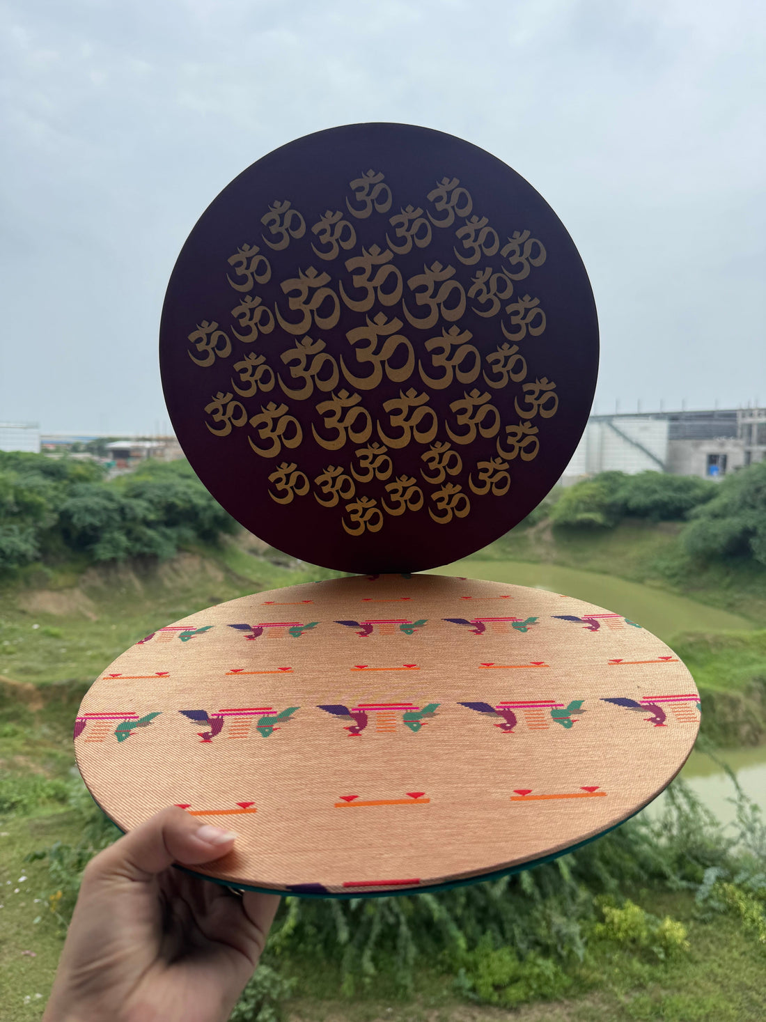 Omprabha (ॐप्रभा) – The Radiance of Om Backdrop