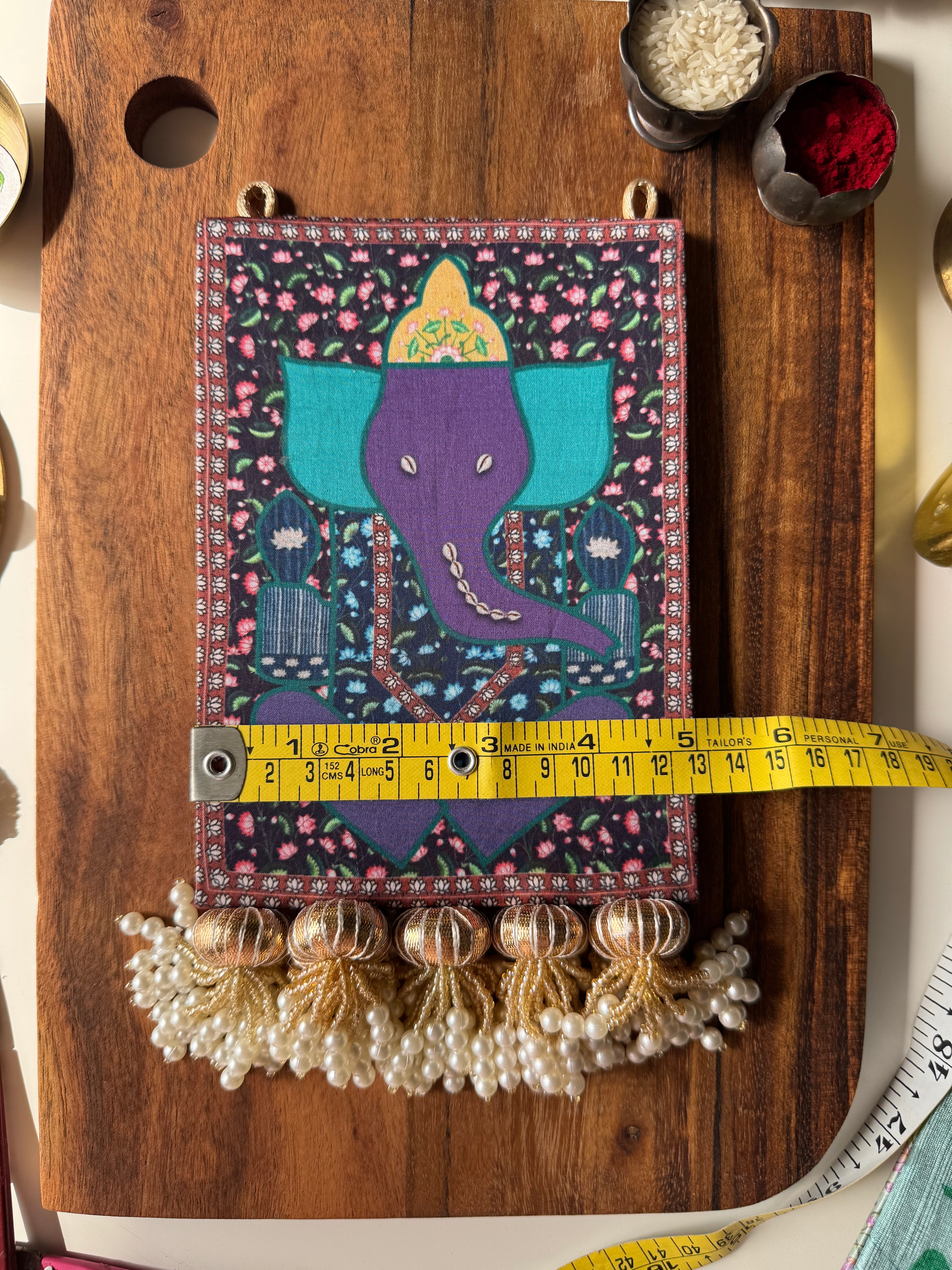 Rajarajeshwara Ganesh Wall Decor