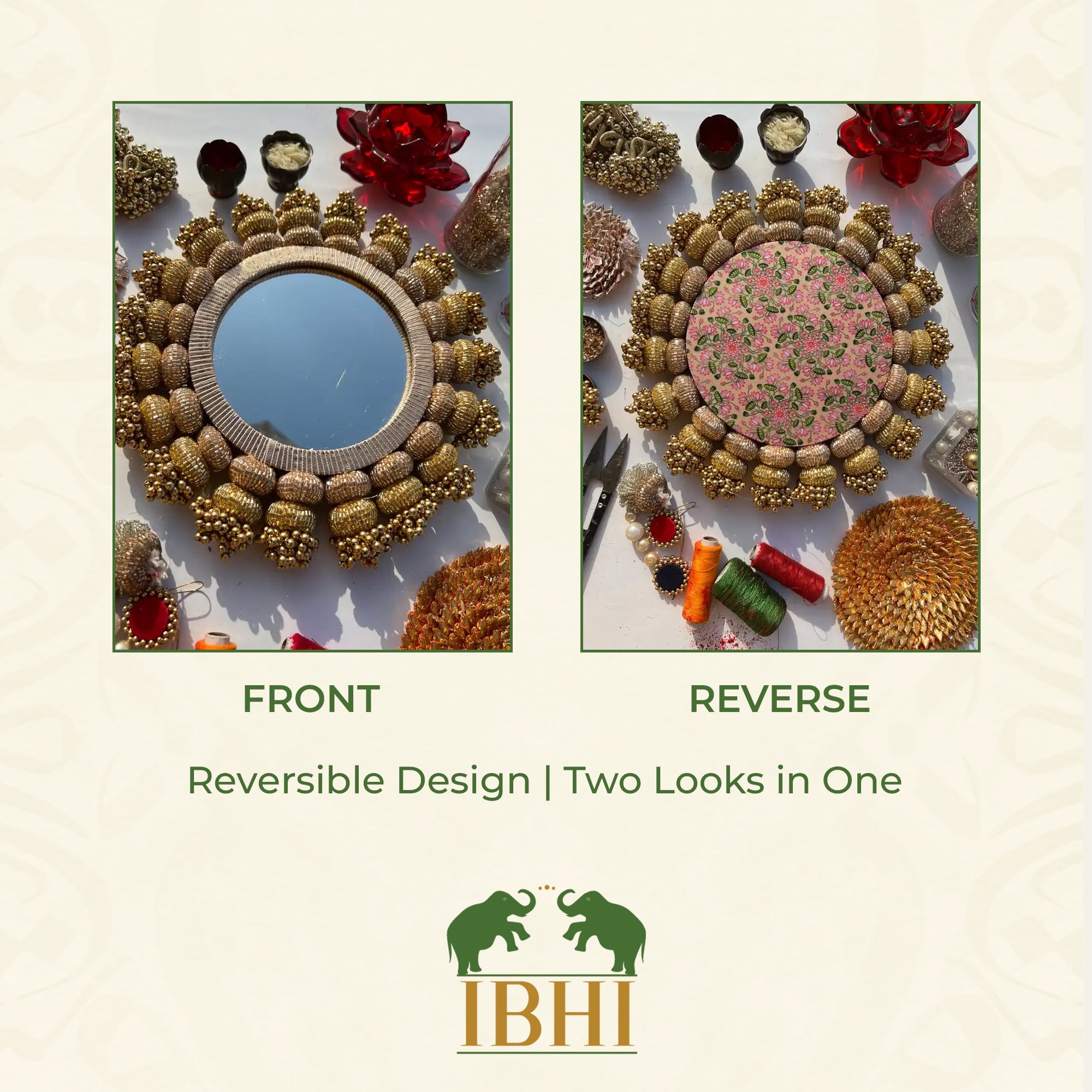 Clear Cheer OG Inflorescence Divine Pichwai Mirror Pallet- Mini