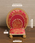 Gulab Detachable 1 Feet Idol Sinhasan | Classic
