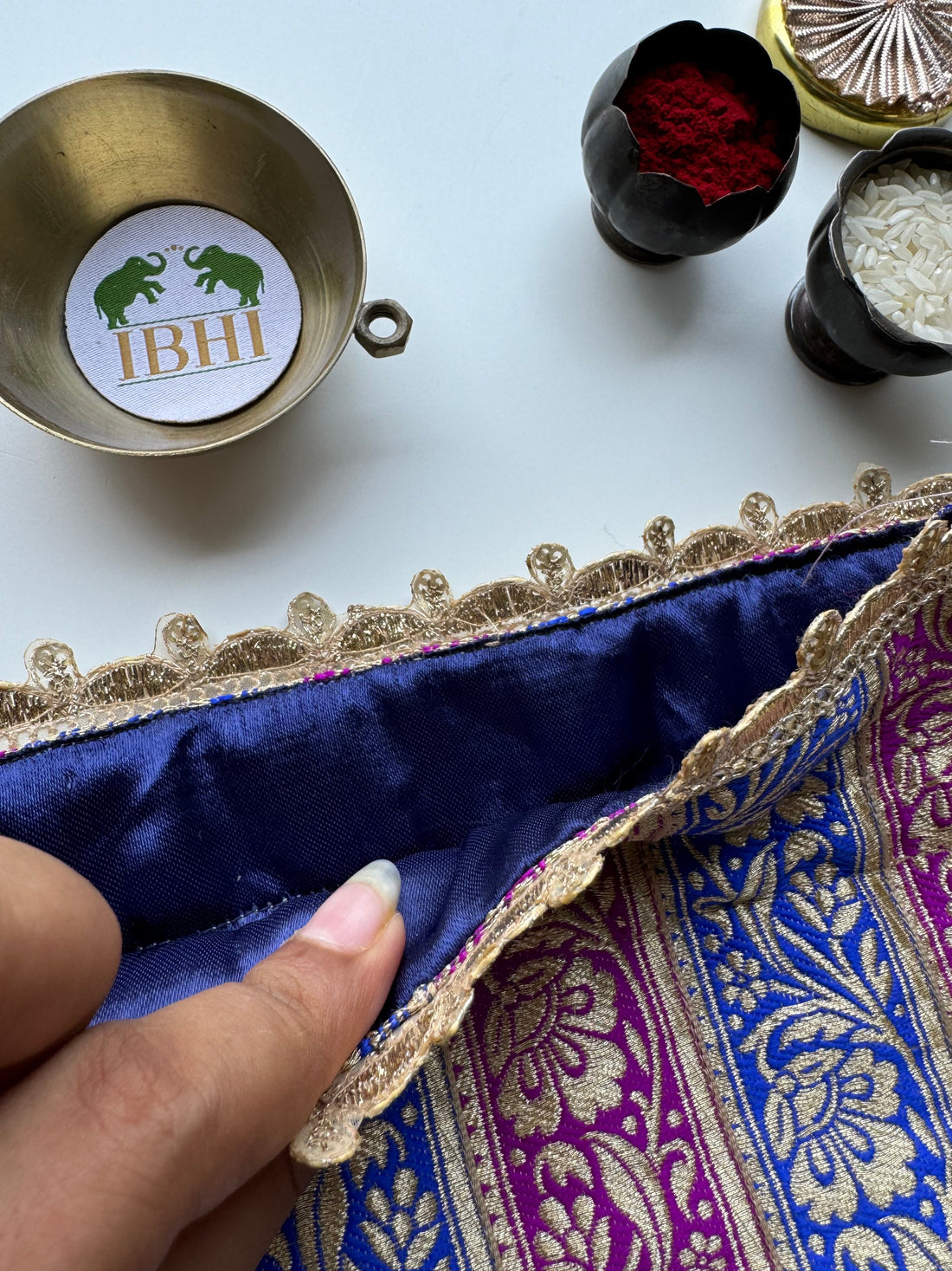 Neel Jamun Potli Bag
