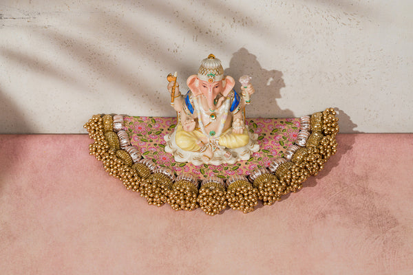 Half Circle Rangoli- 8 inches base