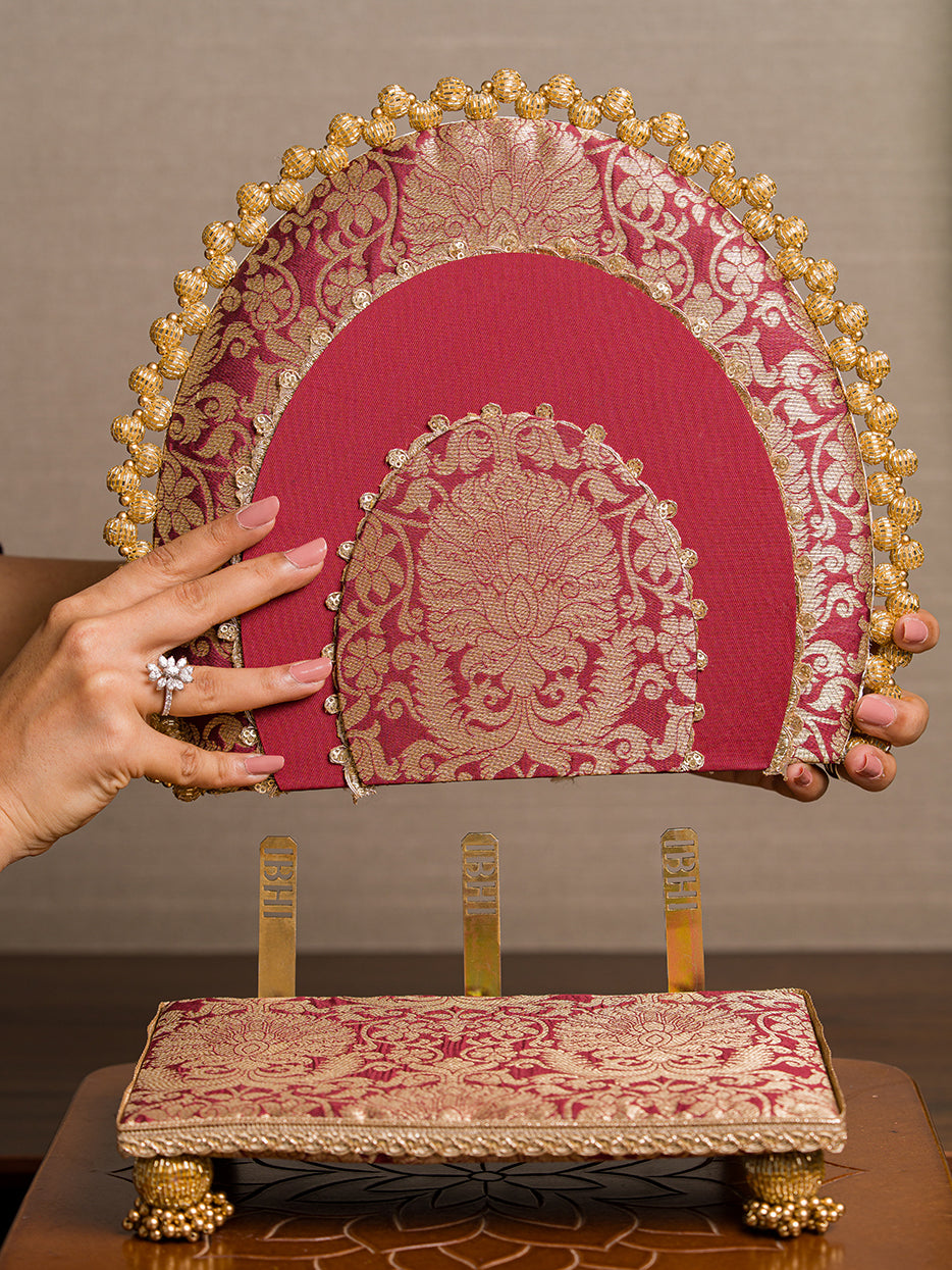 Ishita Detachable 1.5 Feet Idol Sihasan | Heritage