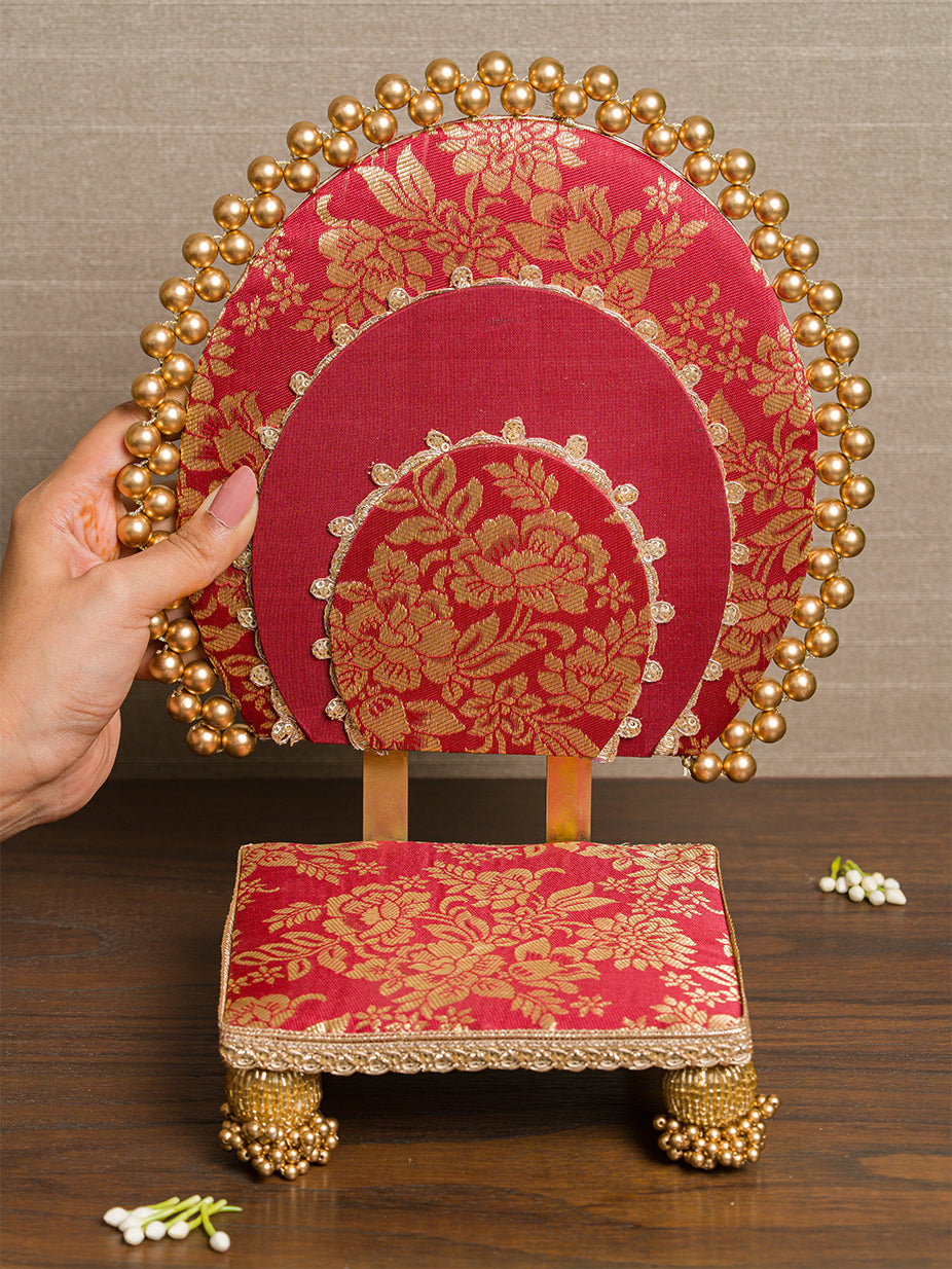 Gulab Detachable 1 Feet Idol Sinhasan | Classic