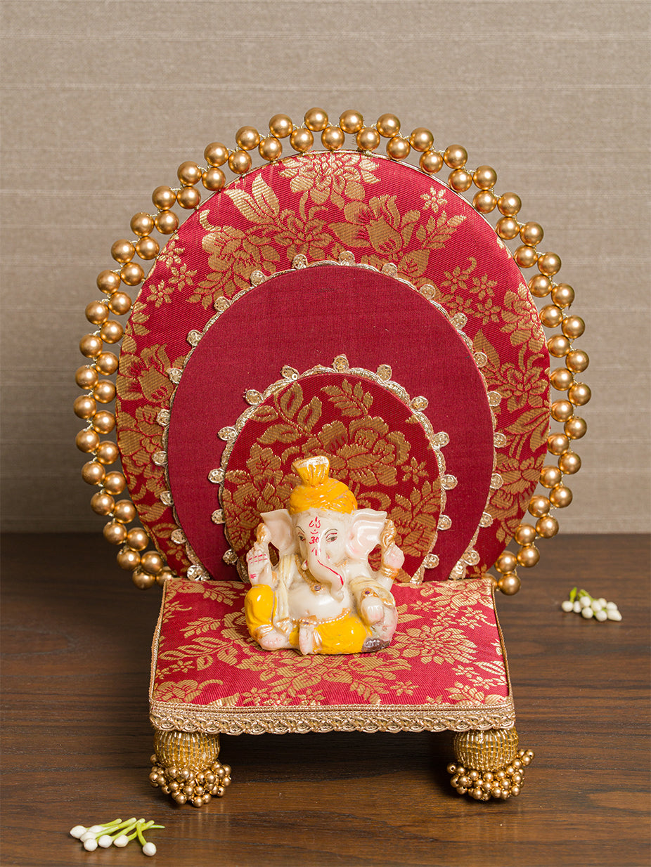 Gulab Detachable 1 Feet Idol Sinhasan | Classic