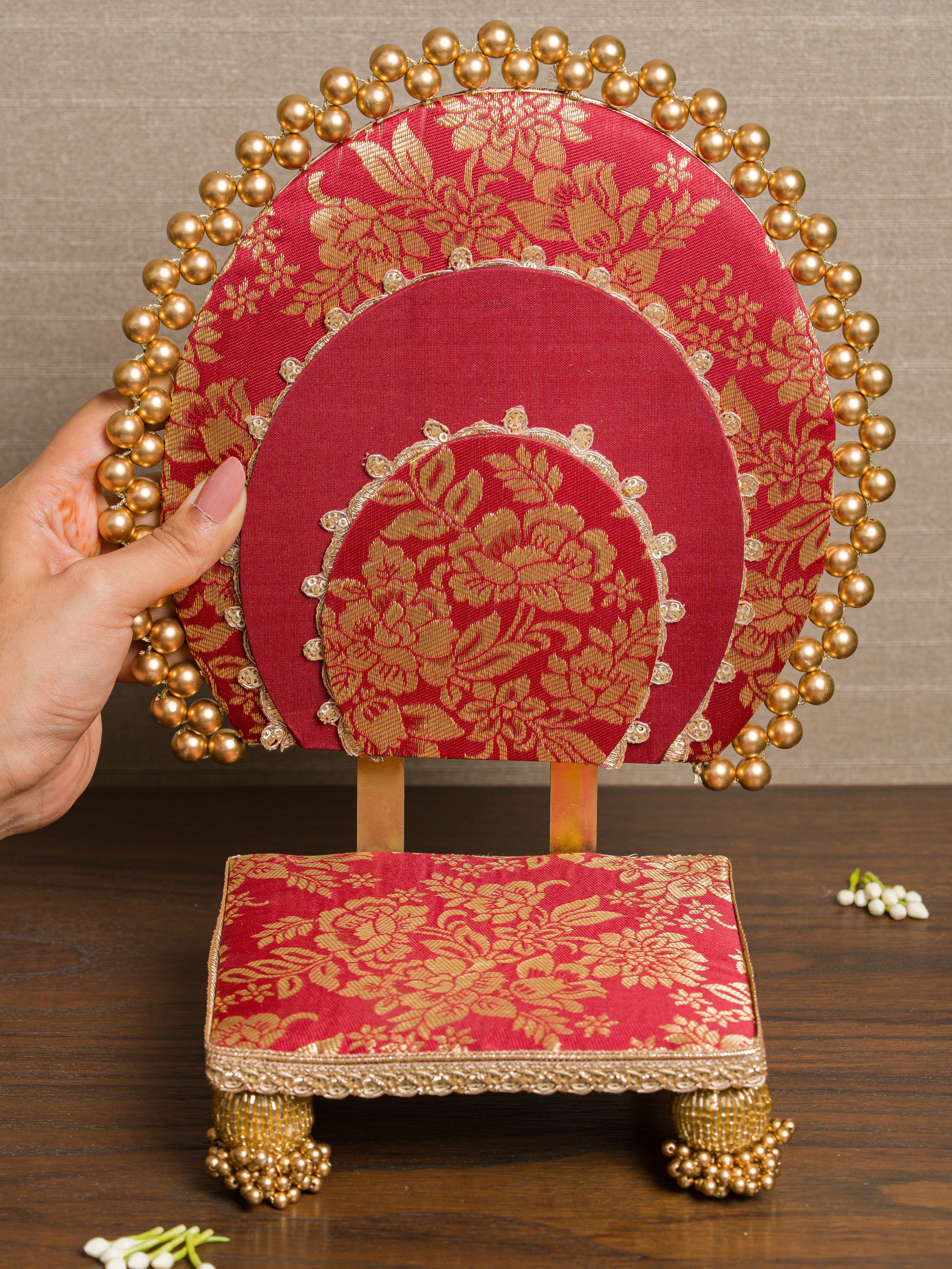 Gulab Detachable Custom Sinhasan | Classic