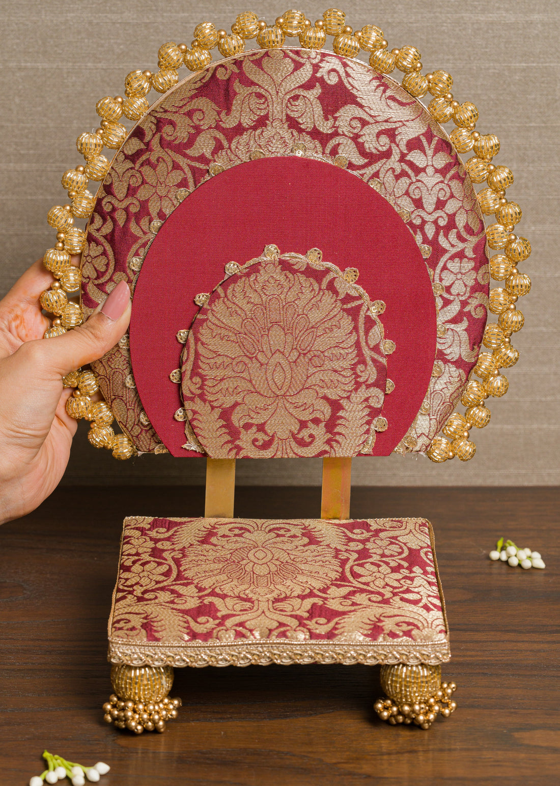 Ishita Detachable Custom Sihasan | Heritage