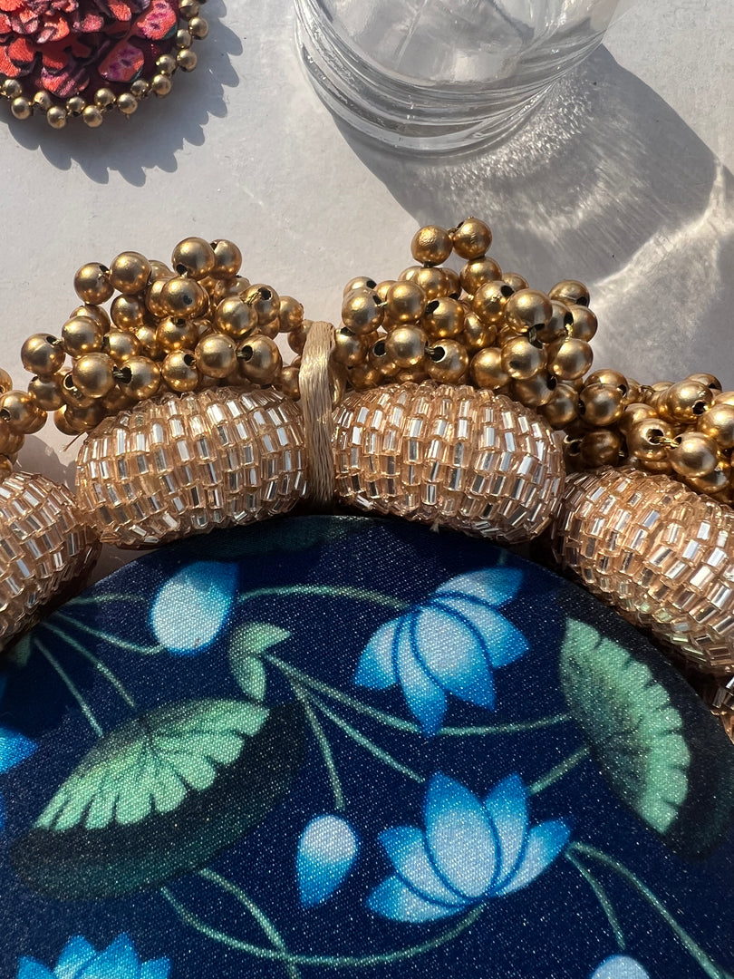 Diva Diya : Rosie Rani Bandhej + Bottle Green Hathi Popat Patola