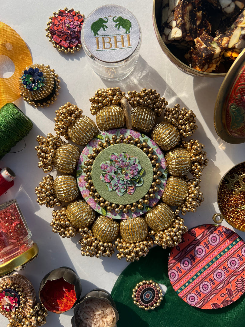 Single, Ready to Mingle Diya Platter- I