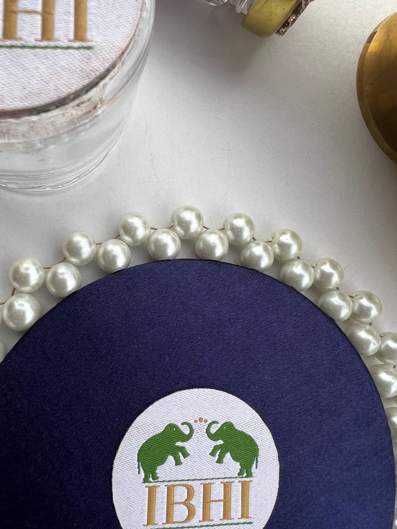 Pearl Beaded Pallet: Idiosyncratic Divine Pichwai