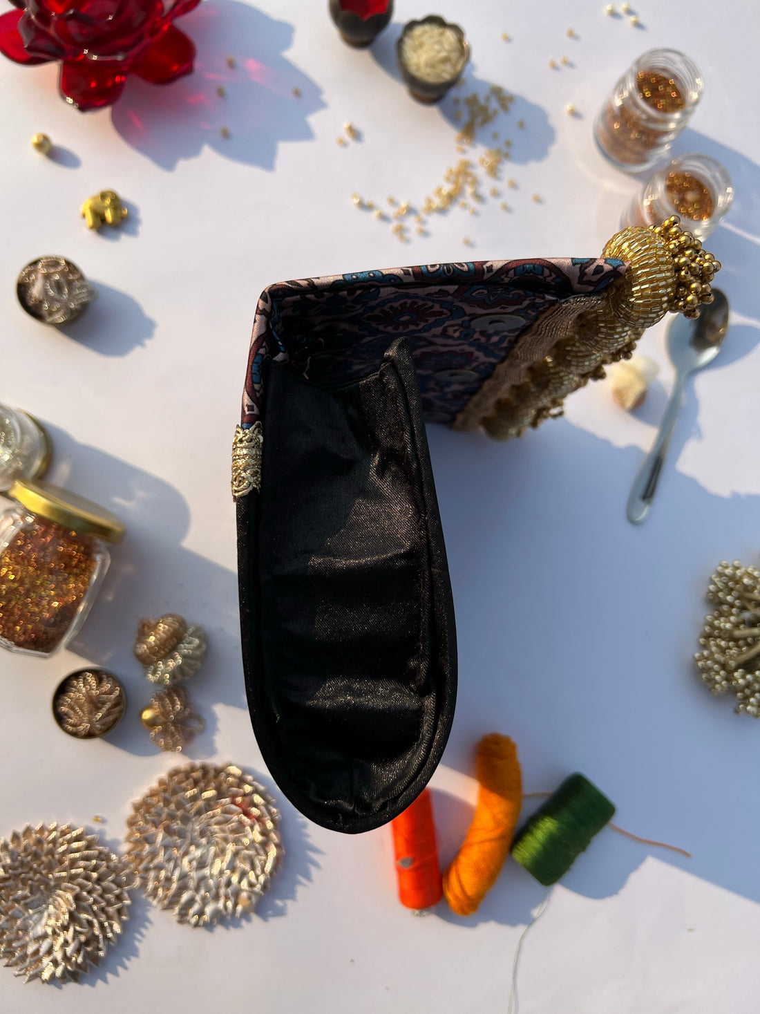 Rangrez Ajrakh Clutch