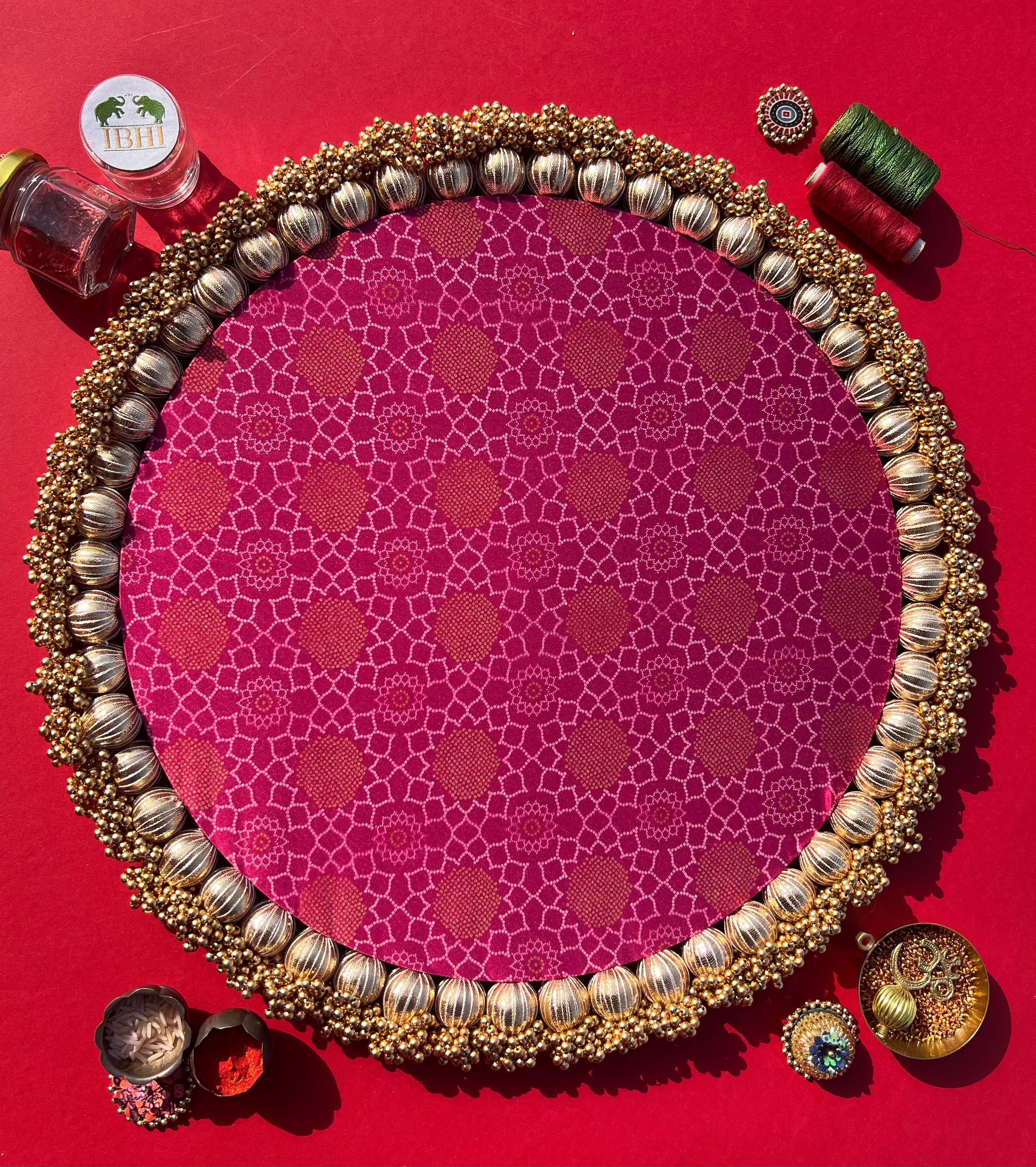 Kumkum Charan Thaal: Rosie Rani Surajmukhi Bandhej