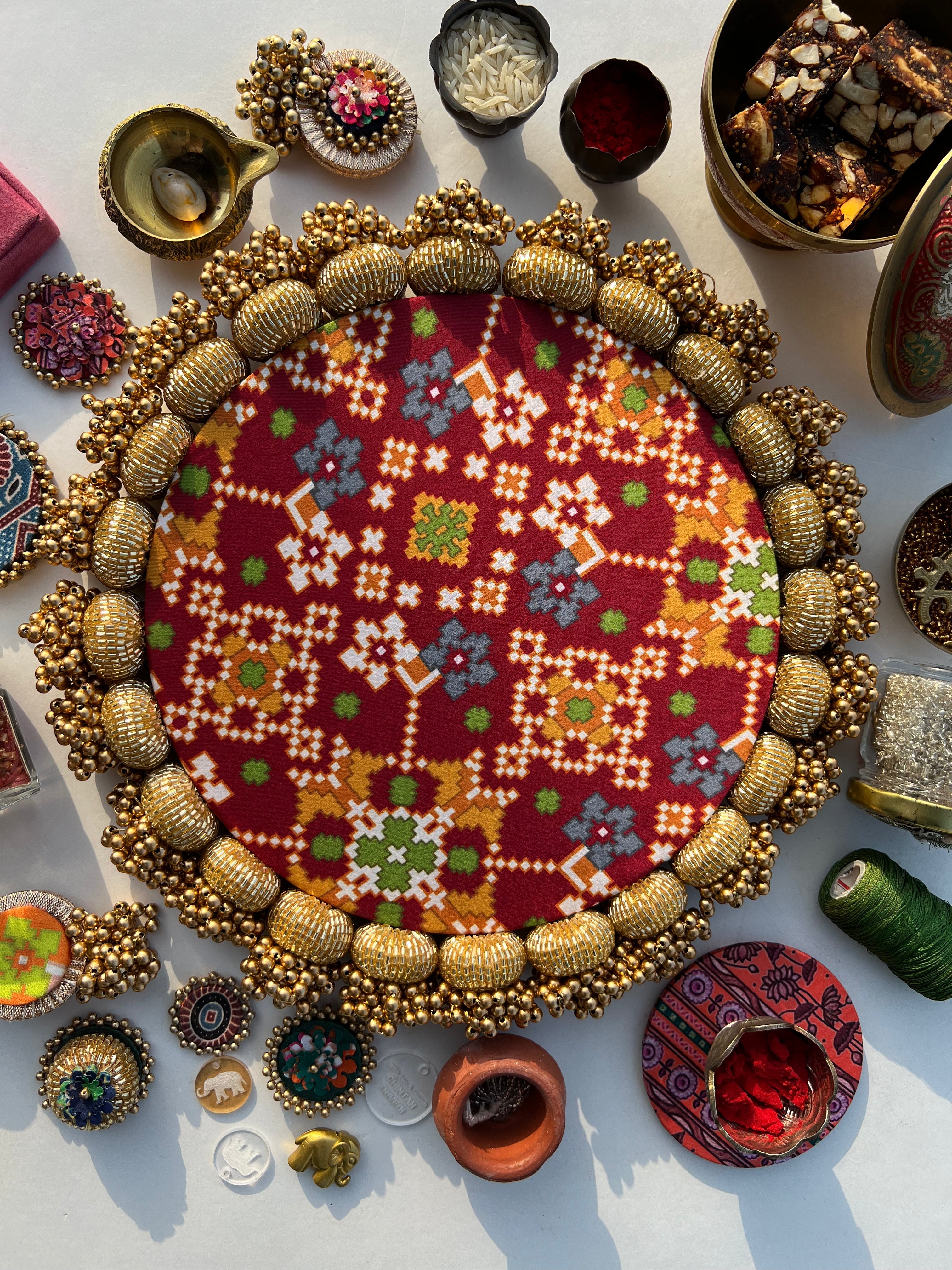Aakriti Mini Rangoli & Festive Platter