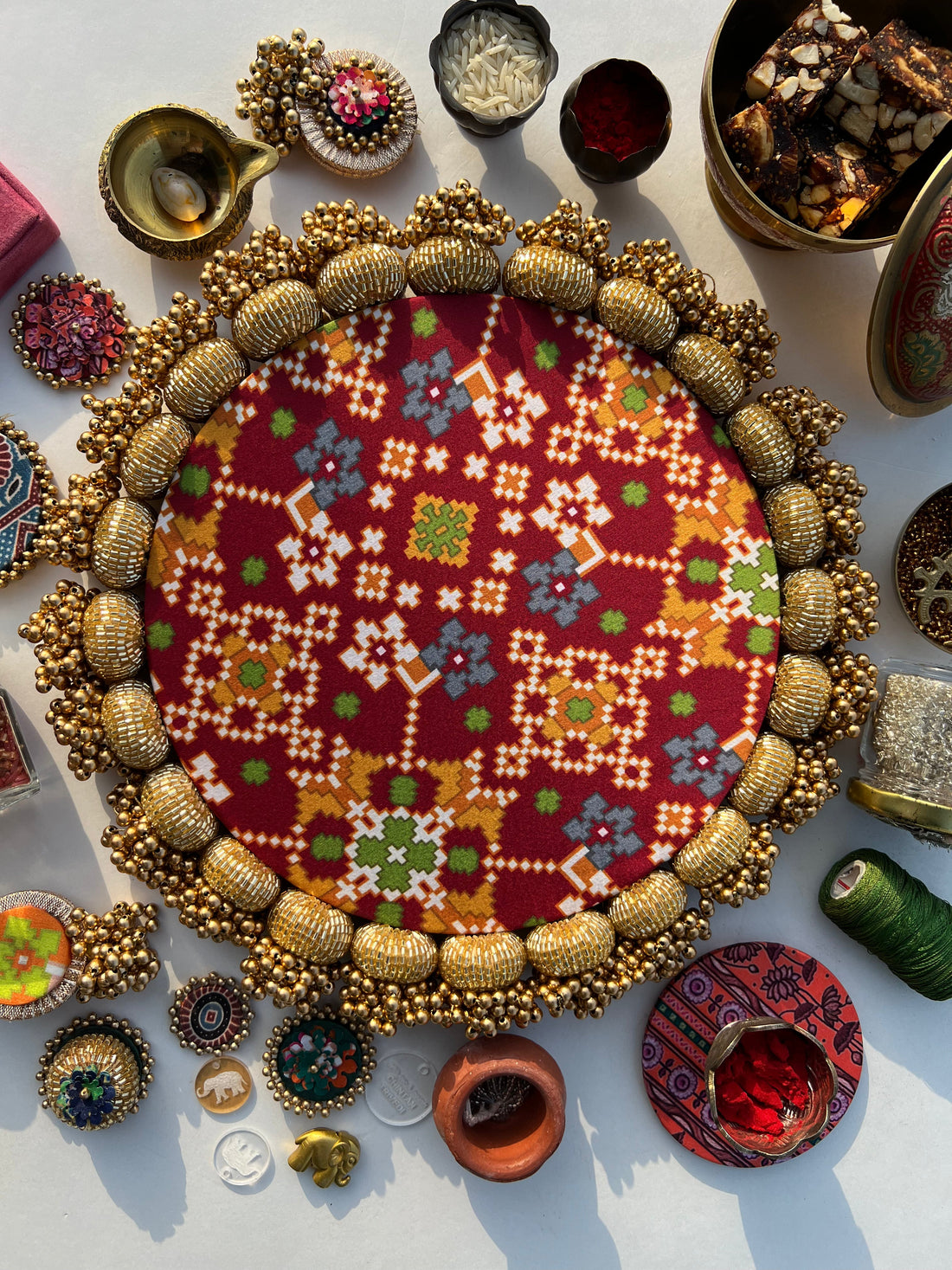 Aakriti Mini Rangoli & Festive Platter