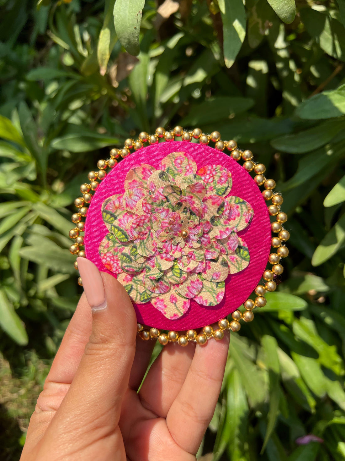 Enchanted Inflorescence Divine Pichwai Beaded Juda Brooch