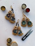 The Dark Pantone Intense Ajrakh Charms- Set of 3