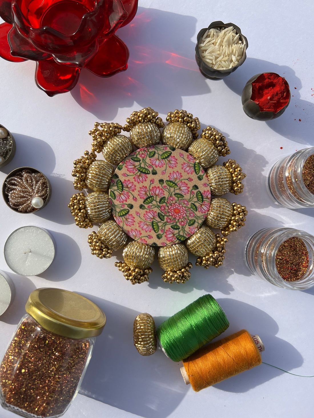 Single, Ready to Mingle Diya Platter- I