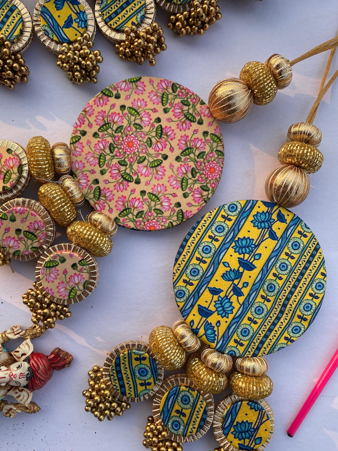Congruous and Inflorescence Divine Pichwai Toran & Wall Hangings- Two Way