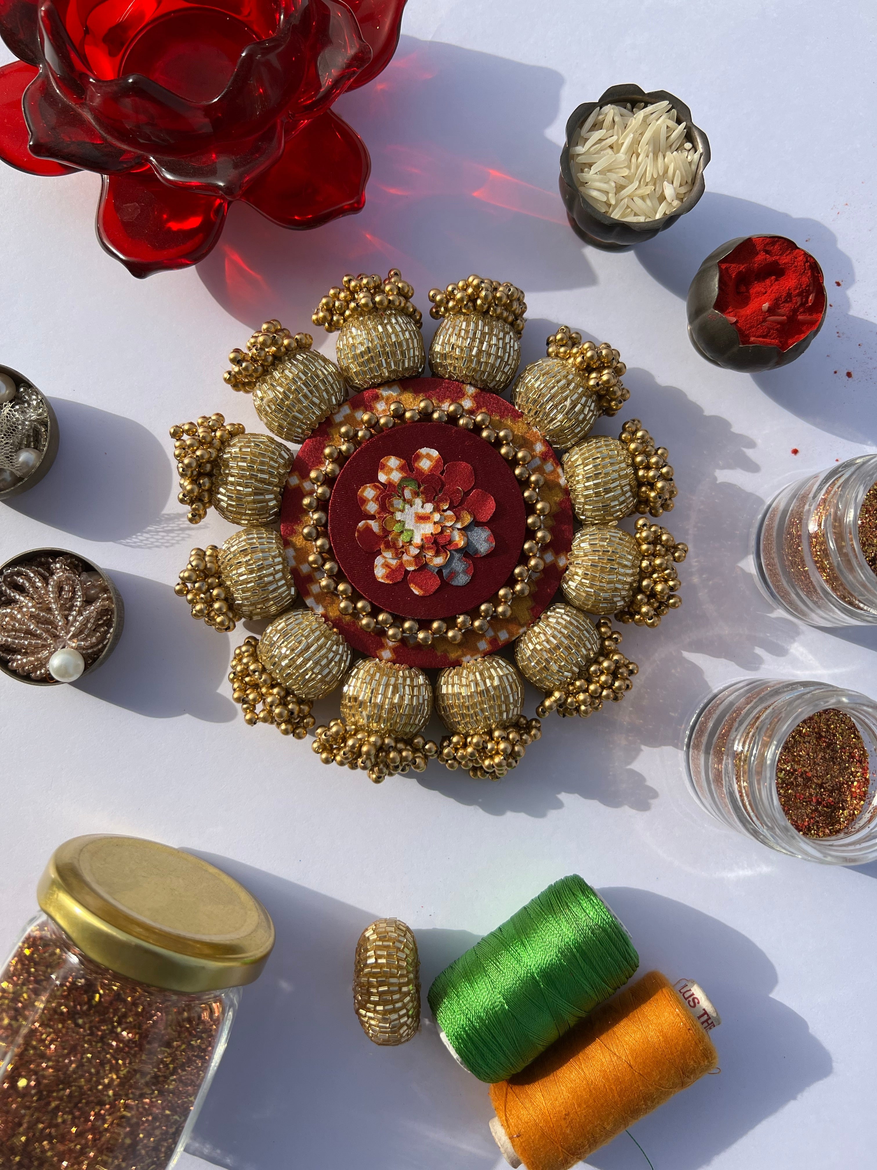 Single, Ready to Mingle Diya Platter- I