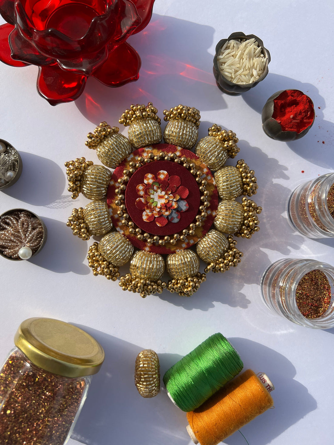 Single, Ready to Mingle Diya Platter- I
