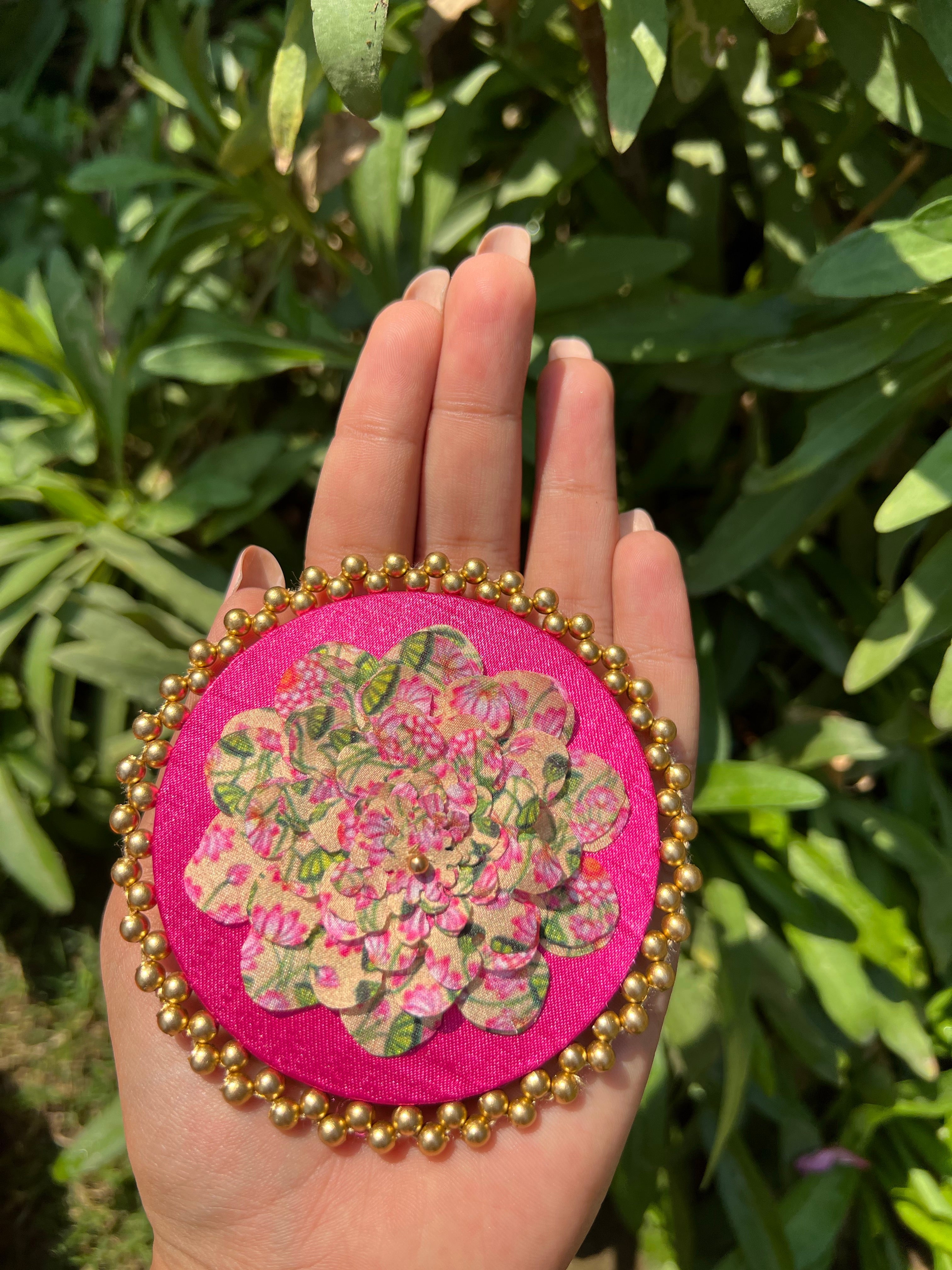 Enchanted Inflorescence Divine Pichwai Beaded Juda Brooch